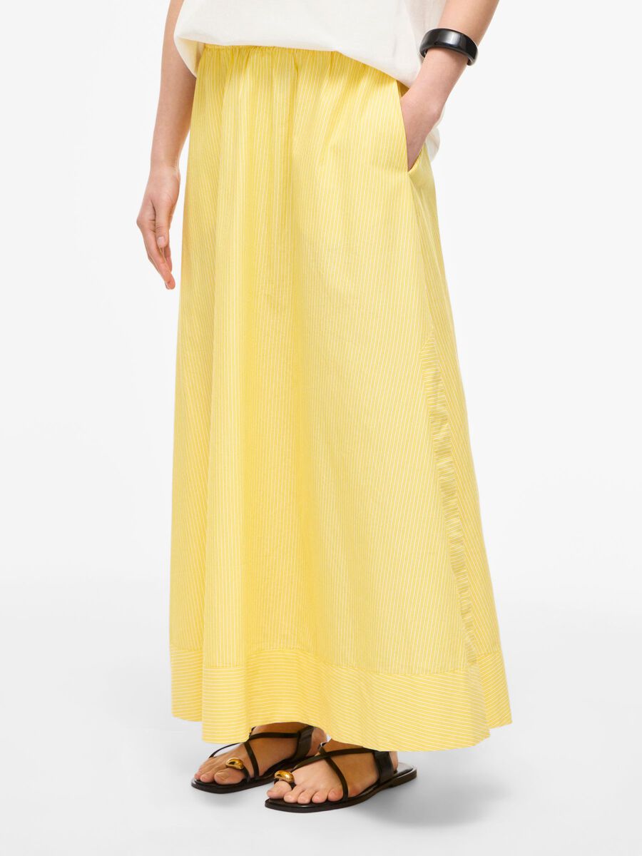 Carousel image - HIGH WAIST MAXI SKIRT, Freesia | 1