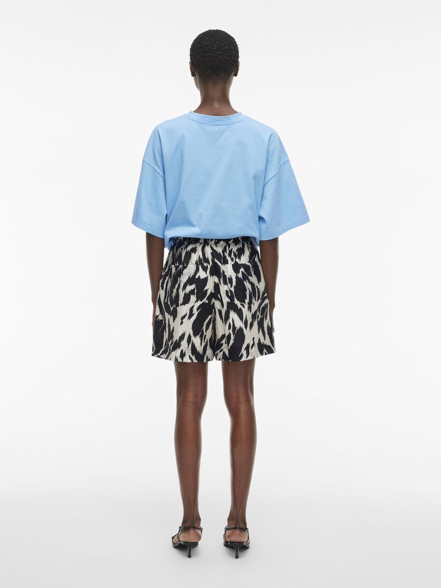 VILA HIGH WAIST SHORTS, Birch, highres - 14105736_Birch_1175710_004.jpg
