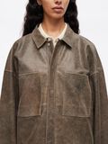 VILA LEATHER OVERSHIRT, Petrified Oak, highres - 14107784_PetrifiedOak_006.jpg
