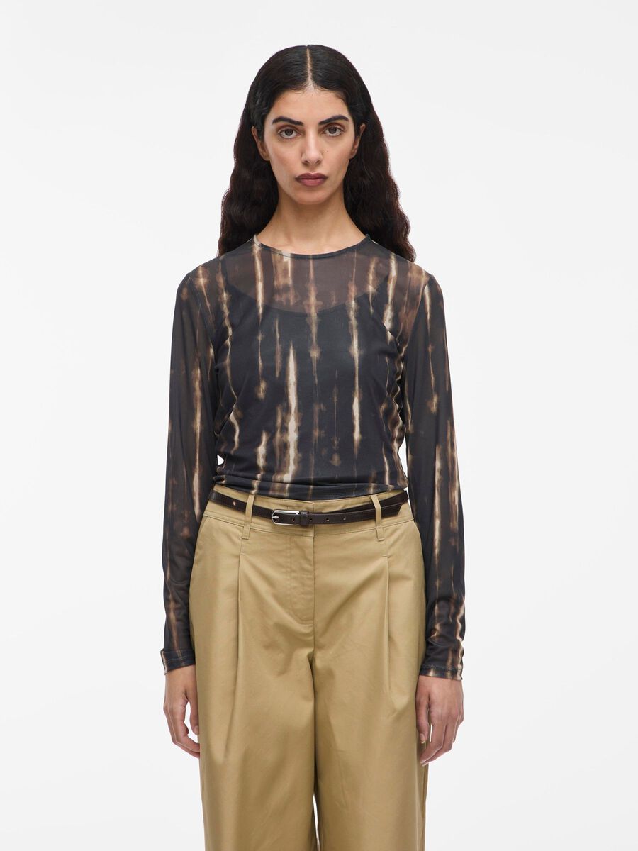 VILA MESH LONG SLEEVED TOP, Meteorite, highres - 14109365_Meteorite_1207591_003.jpg