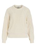 Product image thumbnail - CABLE KNITTED PULLOVER, Birch | 5