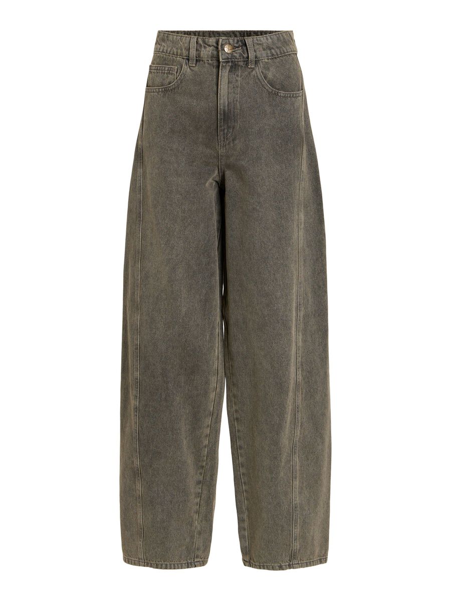 Product tile image HIGH WAIST WIDE FIT JEANS, Sepia Tint 14119711_SepiaTint