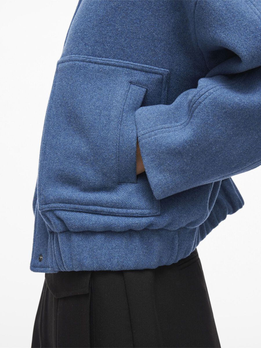 Carousel image - BUTTONED BOMBER JACKET, Bering Sea | 3