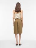 Product image thumbnail - MID-WAIST BERMUDA SHORTS, Petrified Oak | 2