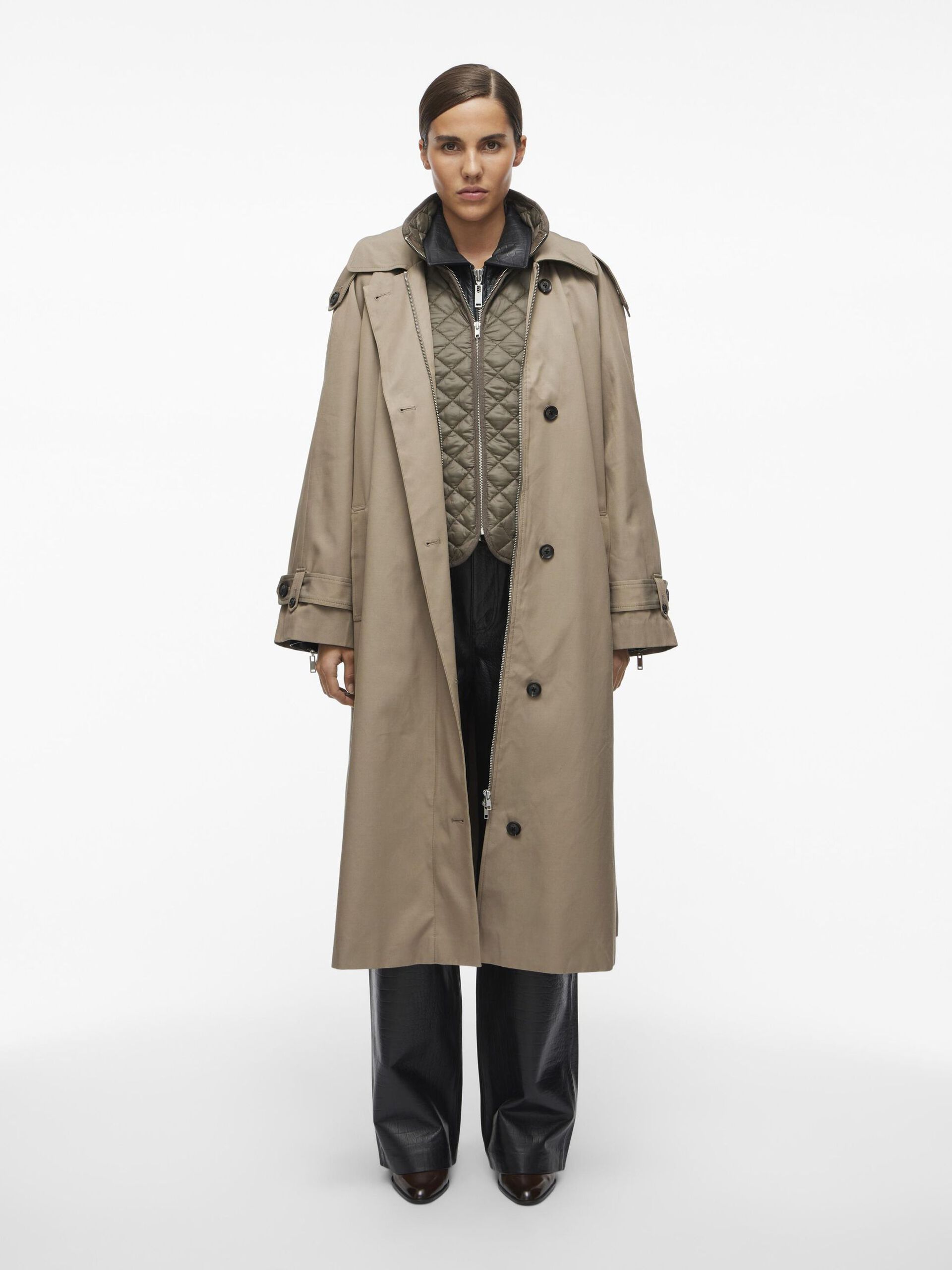 Carousel image - LONG TRENCHCOAT, Fallen Rock | 4
