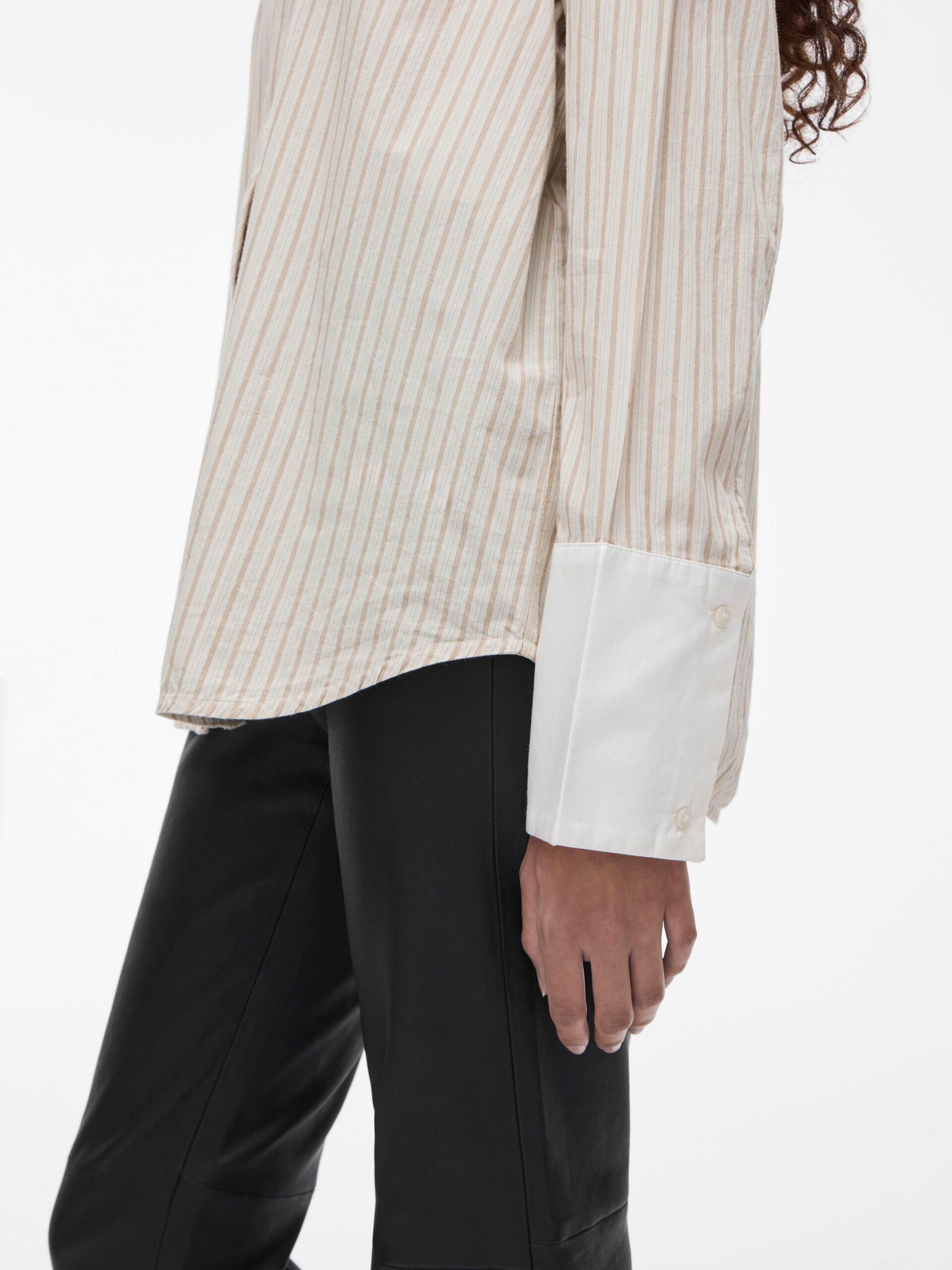 Carousel image - OVERSIZED LONG SLEEVED SHIRT, Birch | 5