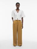 VILA HIGH WAIST TROUSERS, Bone Brown, highres - 14105910_BoneBrown_005.jpg