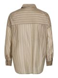 Product image thumbnail 2 STRIPED LONG SLEEVED SHIRT, Light Grey Melange