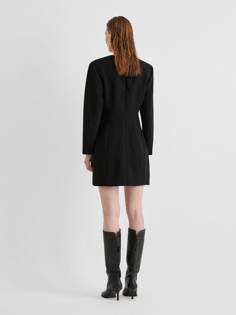 Carousel image 2 LONG SLEEVED SHORT DRESS, Meteorite