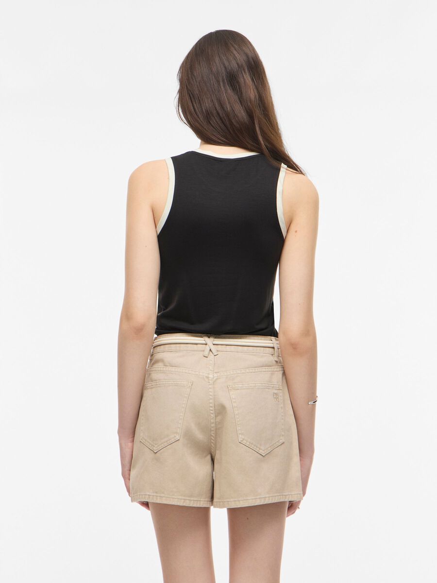 Carousel image - SLEEVELESS TANK TOP, Meteorite | 2