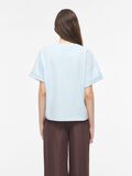 Product image thumbnail - ROUND NECK OVERSIZED T-SHIRT, Ice Water | 2