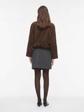 Product image thumbnail - HIGH WAIST MINI SKIRT, Meteorite | 2