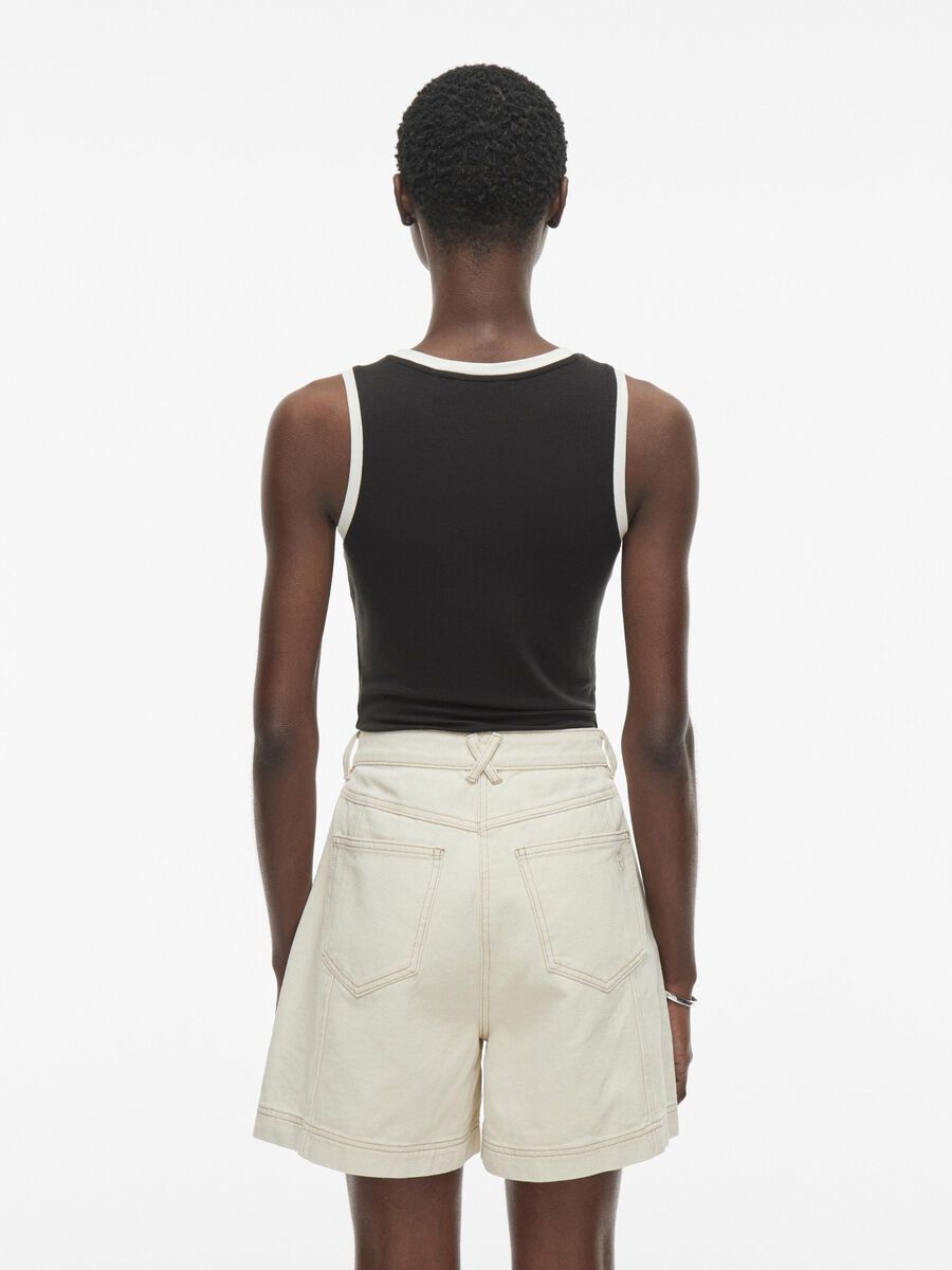 VILA SLEEVELESS TANK TOP, Meteorite, highres - 14106765_Meteorite_1184016_004.jpg