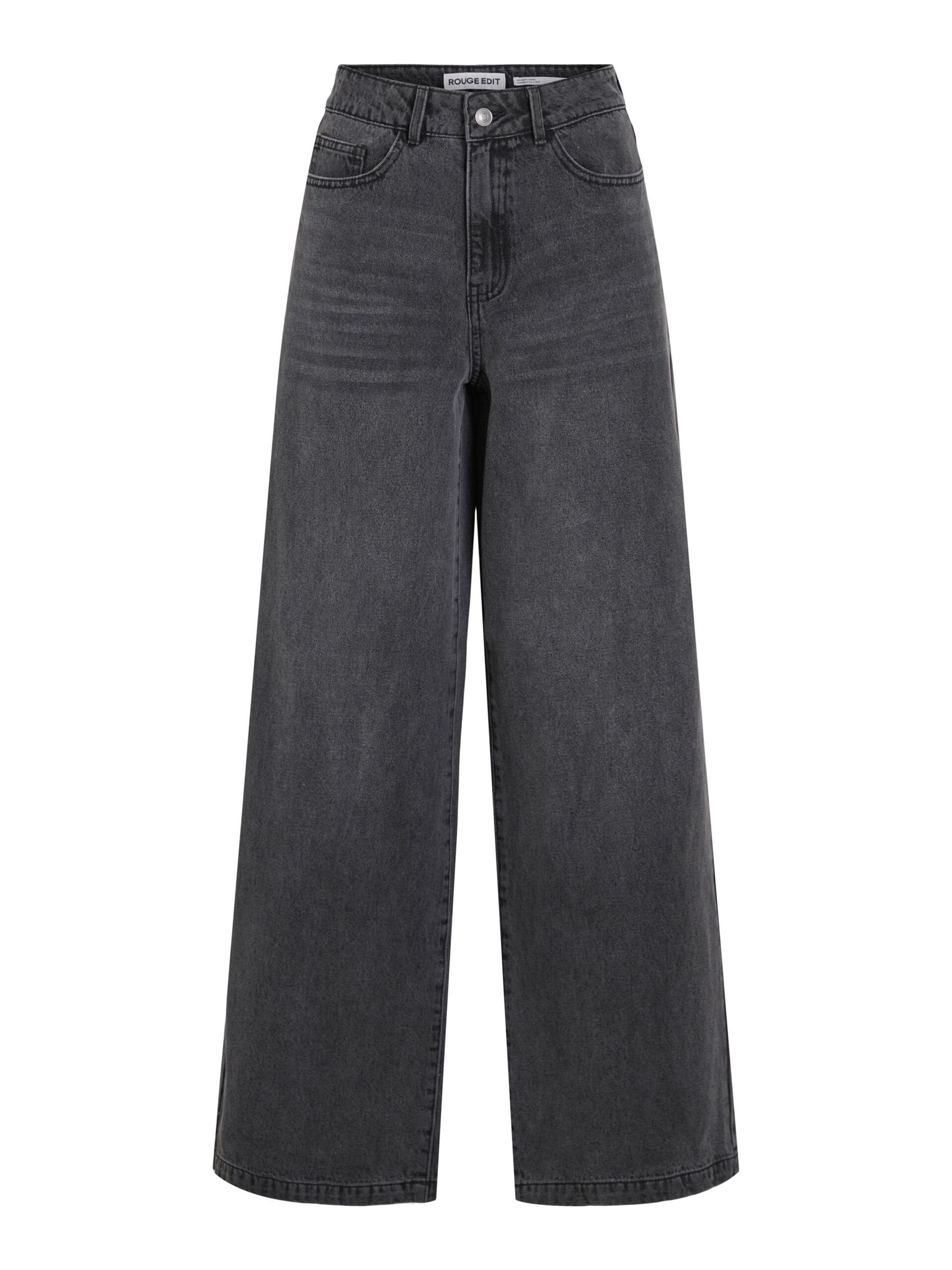 Carousel image - WIDE FIT HIGH WAISTED JEANS, Meteorite | 5