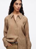 VILA STRIPED LONG SLEEVED SHIRT, Petrified Oak, highres - 14108514_PetrifiedOak_006.jpg