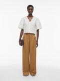 VILA V-NECK SHORT SLEEVED TOP, Cloud Dancer, highres - 14105879_CloudDancer_005.jpg