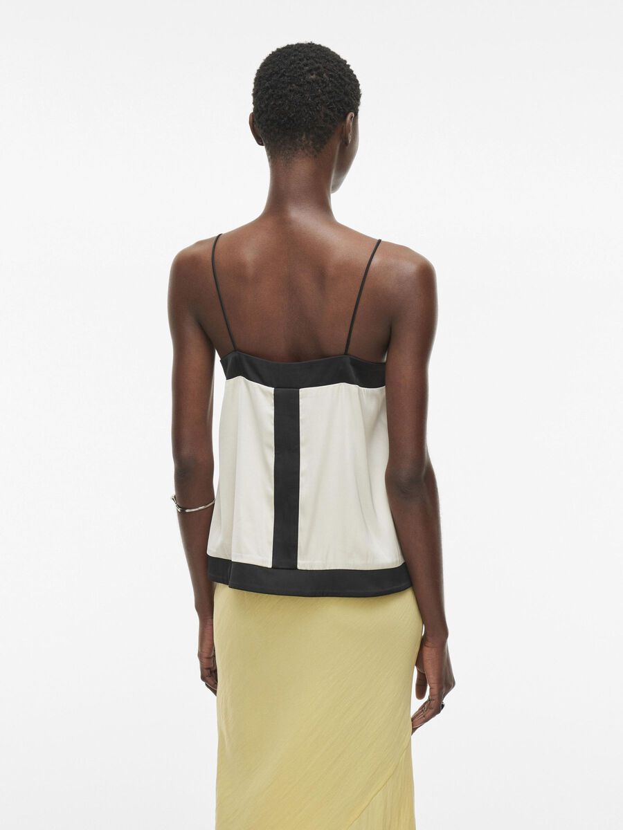 VILA V-NECK STRAP TOP, Birch, highres - 14106038_Birch_1176970_004.jpg