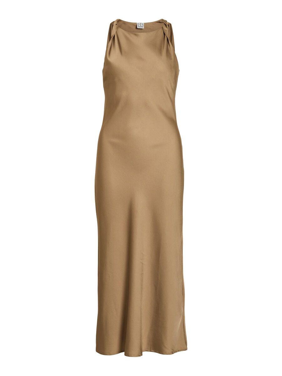 Product tile image - SLEEVELESS MIDI DRESS, Petrified Oak | 14105737_PetrifiedOak