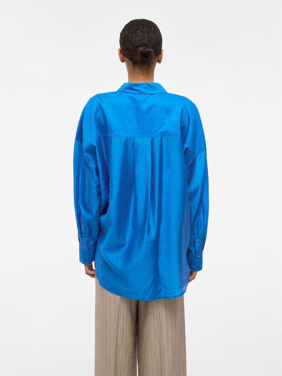 Carousel image - LONG SLEEVED SHIRT, Directoire Blue | 2
