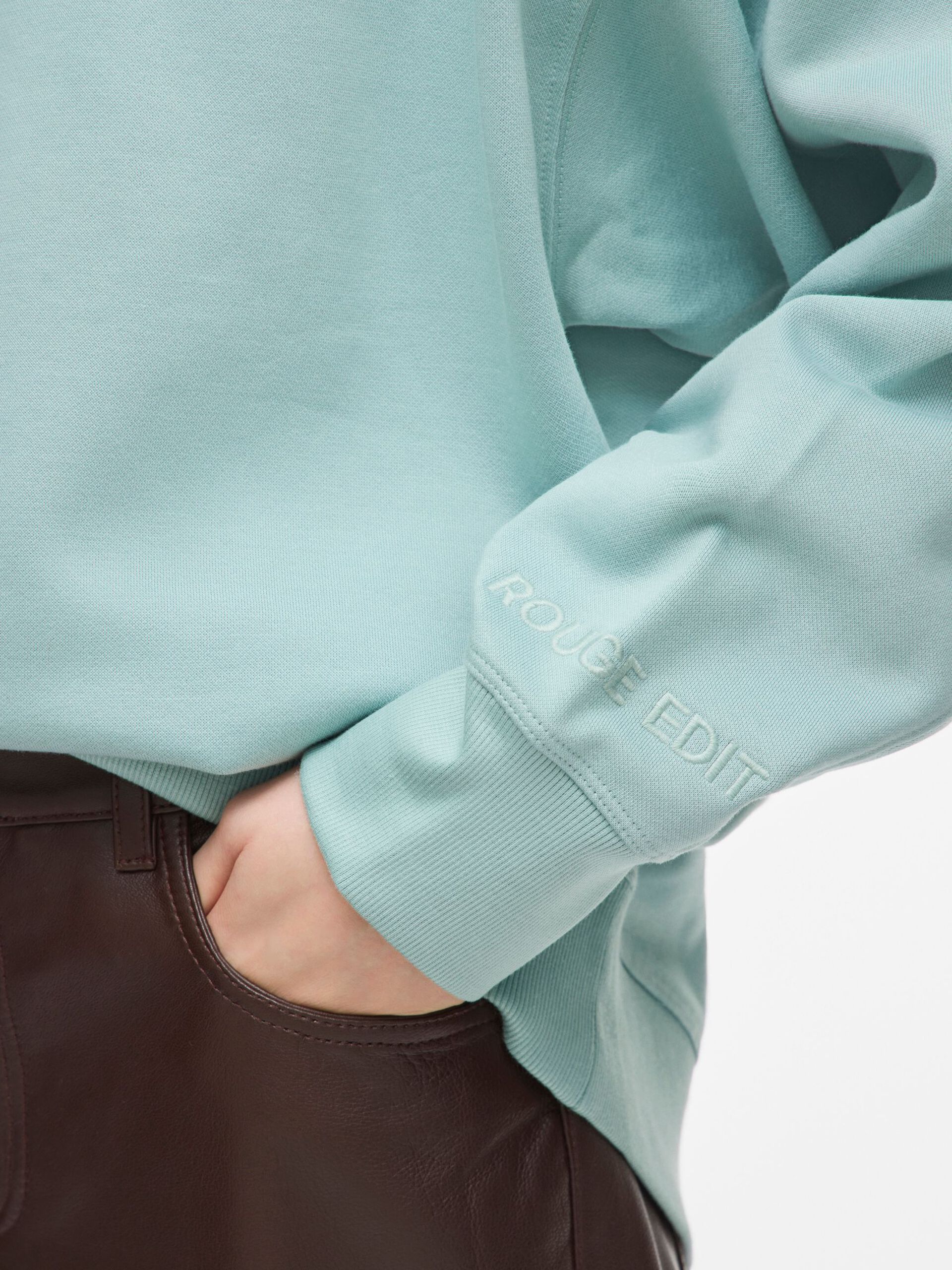 Carousel image - LONG SLEEVED SWEATSHIRT, Aquifer | 3