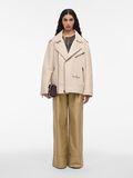 VILA BIKER LEATHER JACKET, Birch, highres - 14111814_Birch_005.jpg