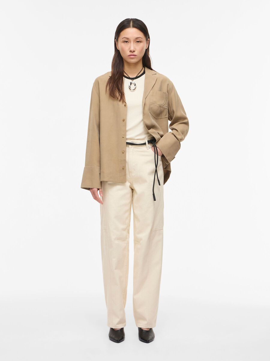 Product tile image - BARREL FIT JEANS, Birch | 14114132_Birch