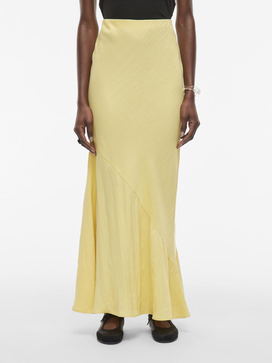 VILA HIGH WAIST MAXI SKIRT, Pineapple Slice, highres - 14105791_PineappleSlice_003.jpg