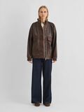 Product image thumbnail 4 OVERSIZED LEATHER JACKET, Chicory Coffee