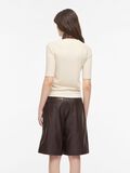 Product image thumbnail - ROUND NECK SHORT SLEEVED TOP, Birch | 2