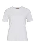 VILA COTTON T-SHIRT, Bright White, highres - 14100937_BrightWhite_001.jpg