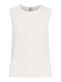 Product image thumbnail - SLEEVELESS KNITTED TOP, Birch | 5