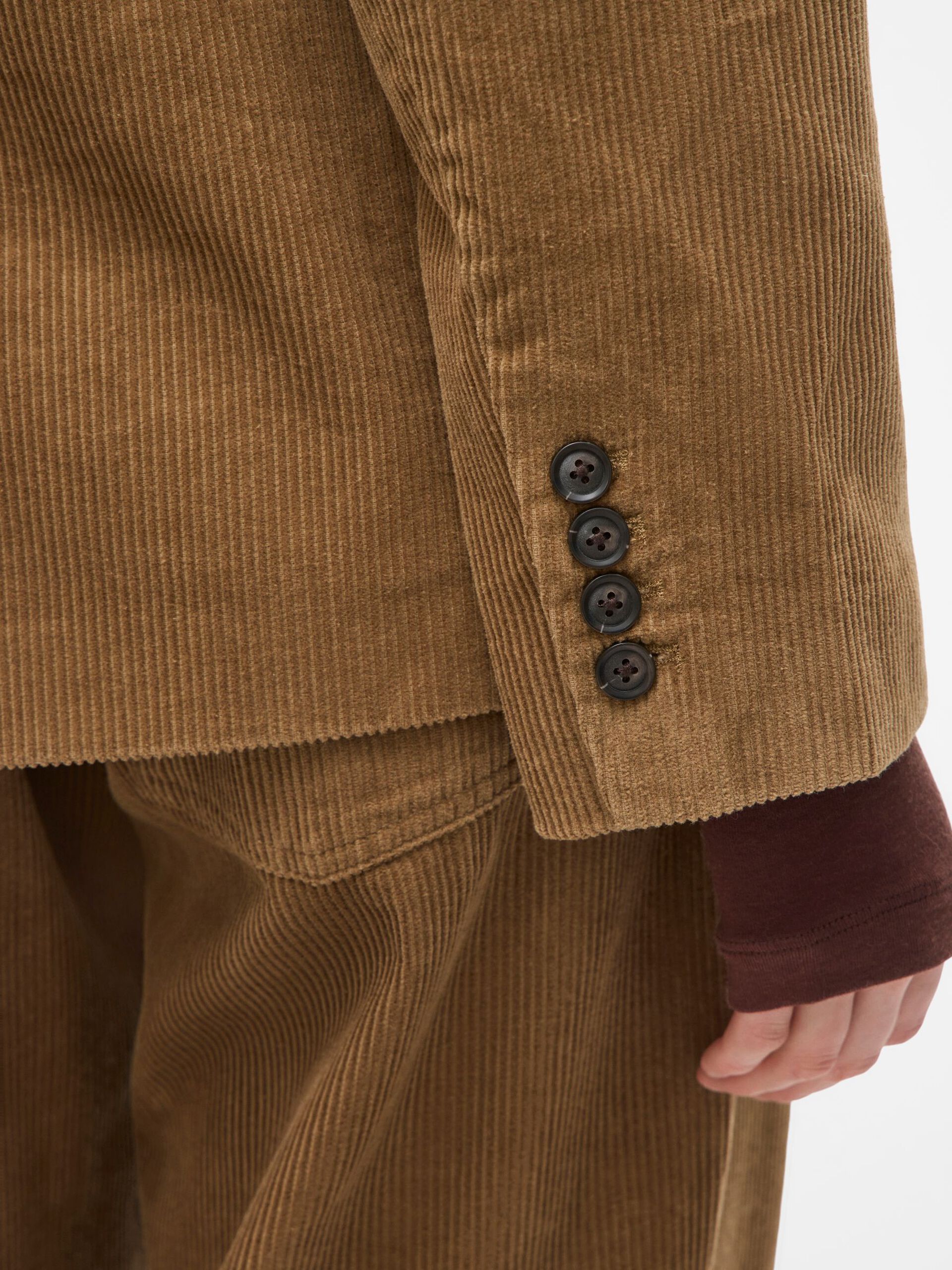 Carousel image - CORDUROY BLAZER, Otter | 5