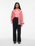VILA MID-WAIST TAPERED TROUSERS, Meteorite, highres - 14108785_Meteorite_005.jpg