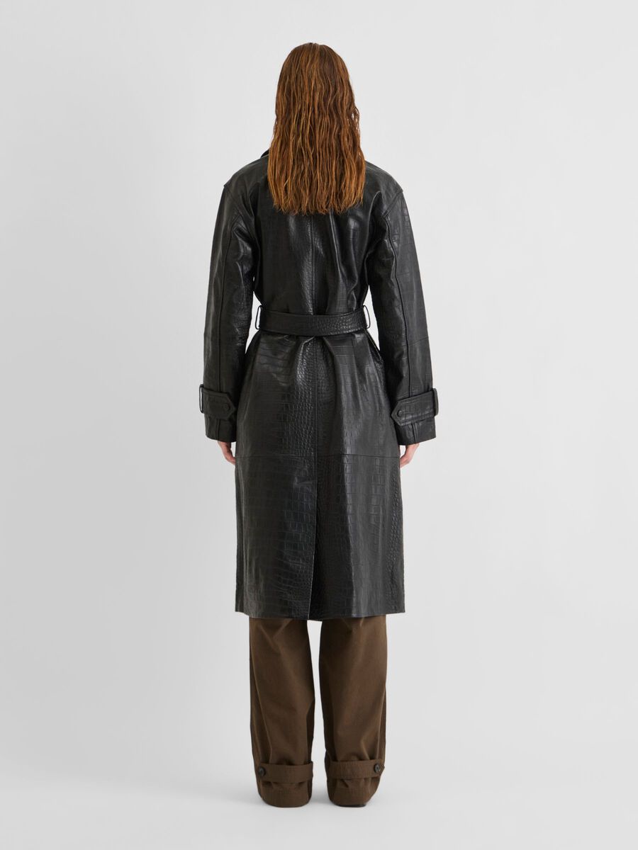 Carousel image 2 LEATHER COAT, Meteorite