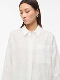 Product image thumbnail - OVERSIZED SHIRT, Cloud Dancer | 5