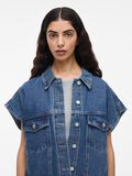 VILA OVERSIZED DENIM VEST, Dark Medium Blue Denim, highres - 14107739_DarkMediumBlueDenim_007.jpg