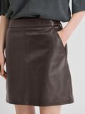 Product image thumbnail 3 LEATHER MINI SKIRT, Coffee Bean