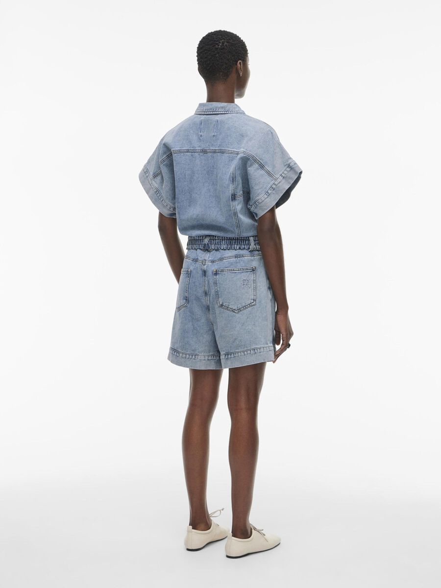 VILA DENIM PLAYSUIT, Light Blue Denim, highres - 14105768_LightBlueDenim_004.jpg