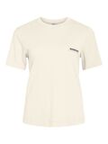 Product image thumbnail - ROUND NECK SHORT-SLEEVED T-SHIRT, Birch | 5