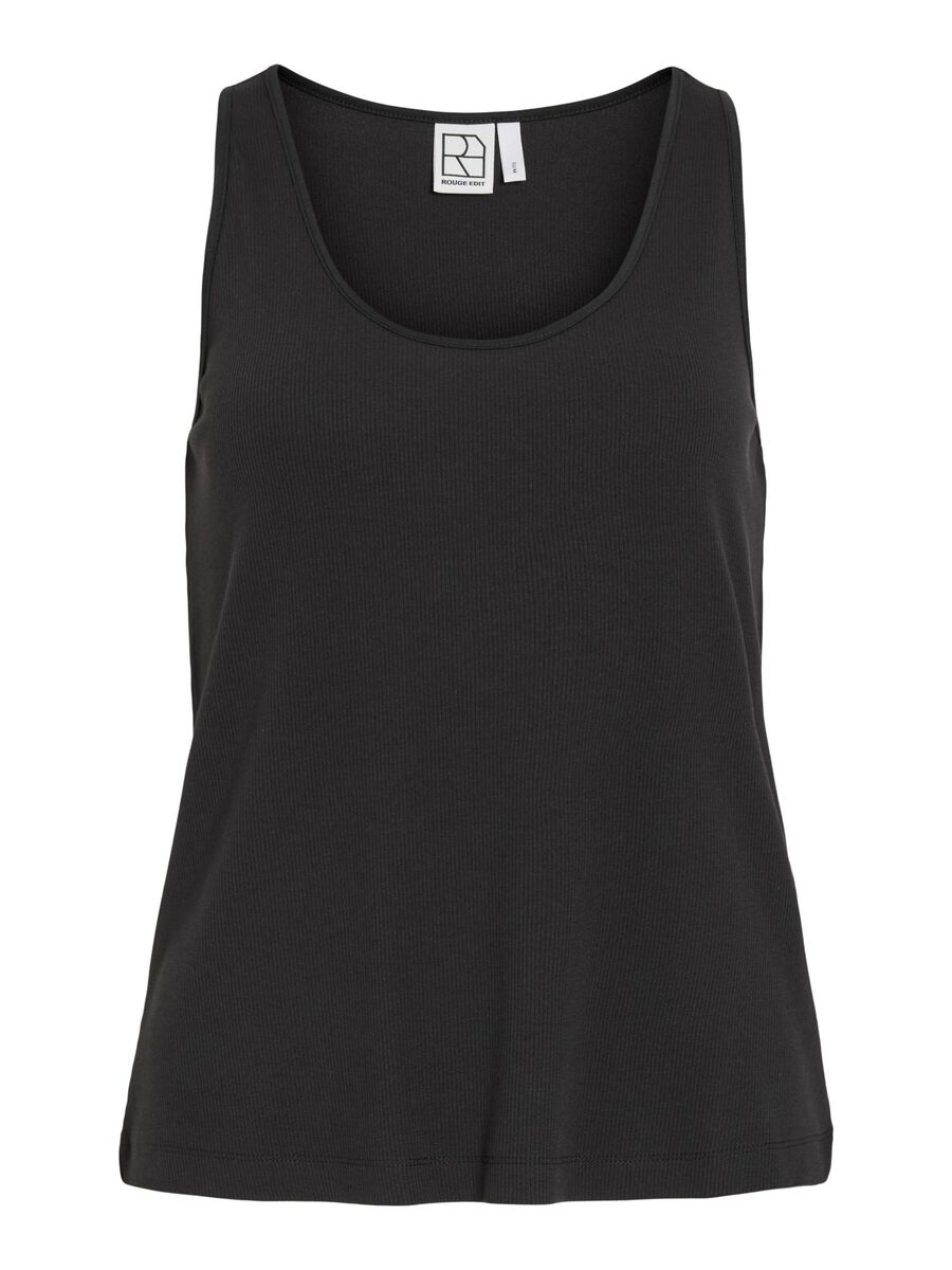 VILA ROUND NECK TANK TOP, Meteorite, highres - 14108420_Meteorite_001.jpg