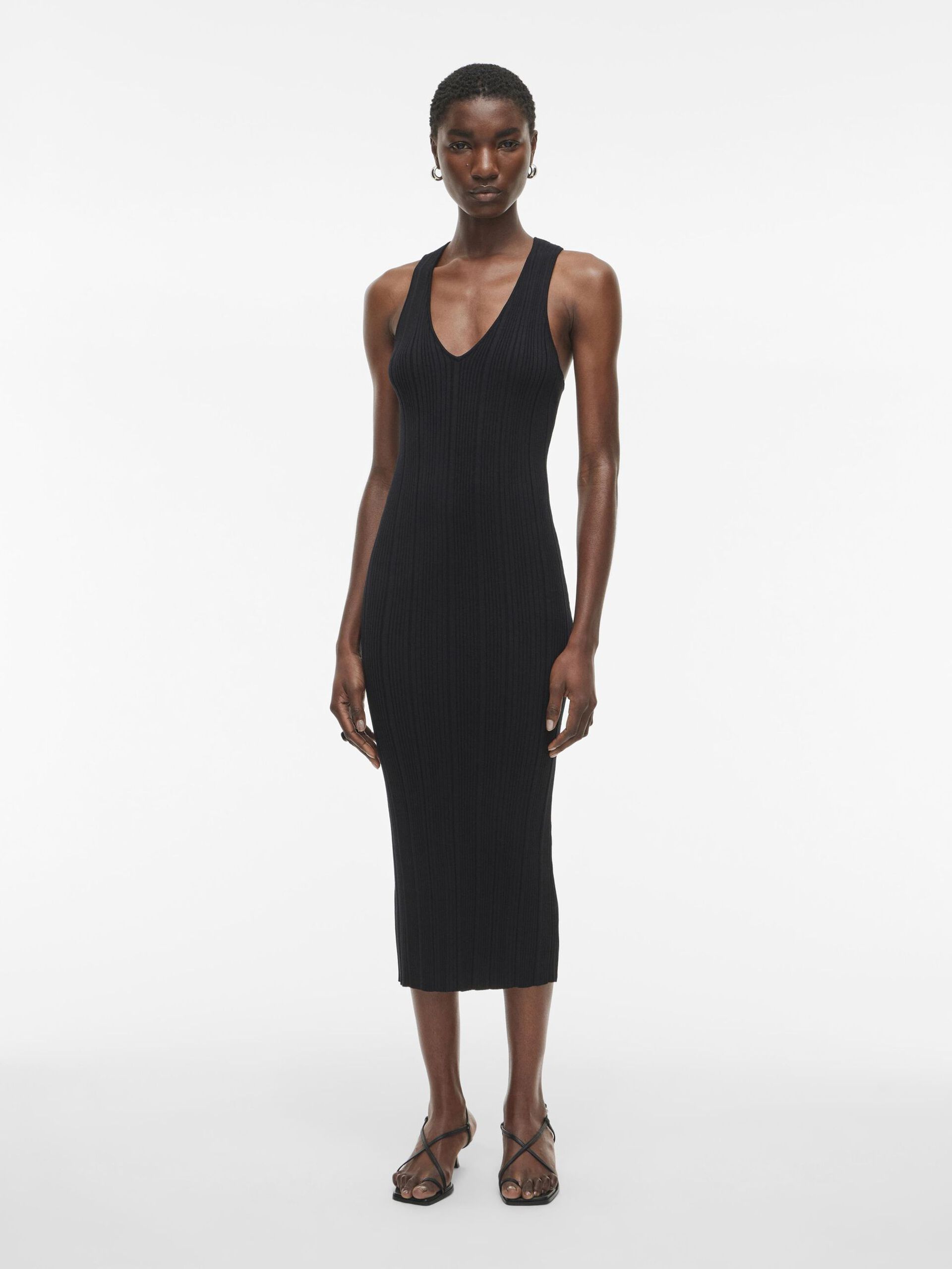 Carousel image - KNITTED MIDI DRESS, Meteorite | 4