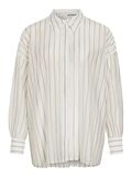 Product image thumbnail - STRIPED SHIRT, Cloud Dancer | 1