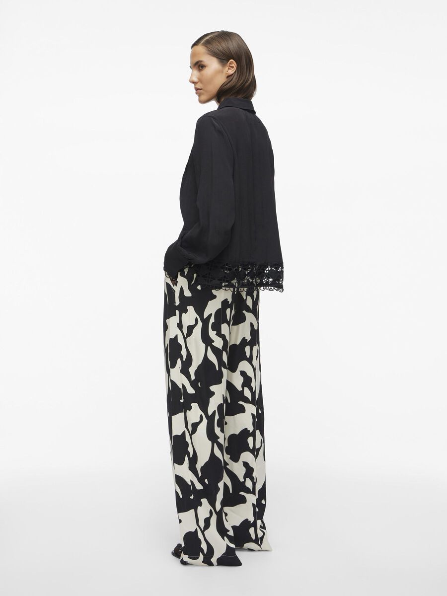 VILA HIGH WAIST TROUSERS, Birch, highres - 14104813_Birch_1167232_004.jpg