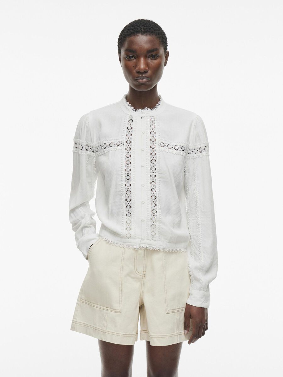 VILA HIGH NECK SHIRT, Cloud Dancer, highres - 14105810_CloudDancer_003.jpg