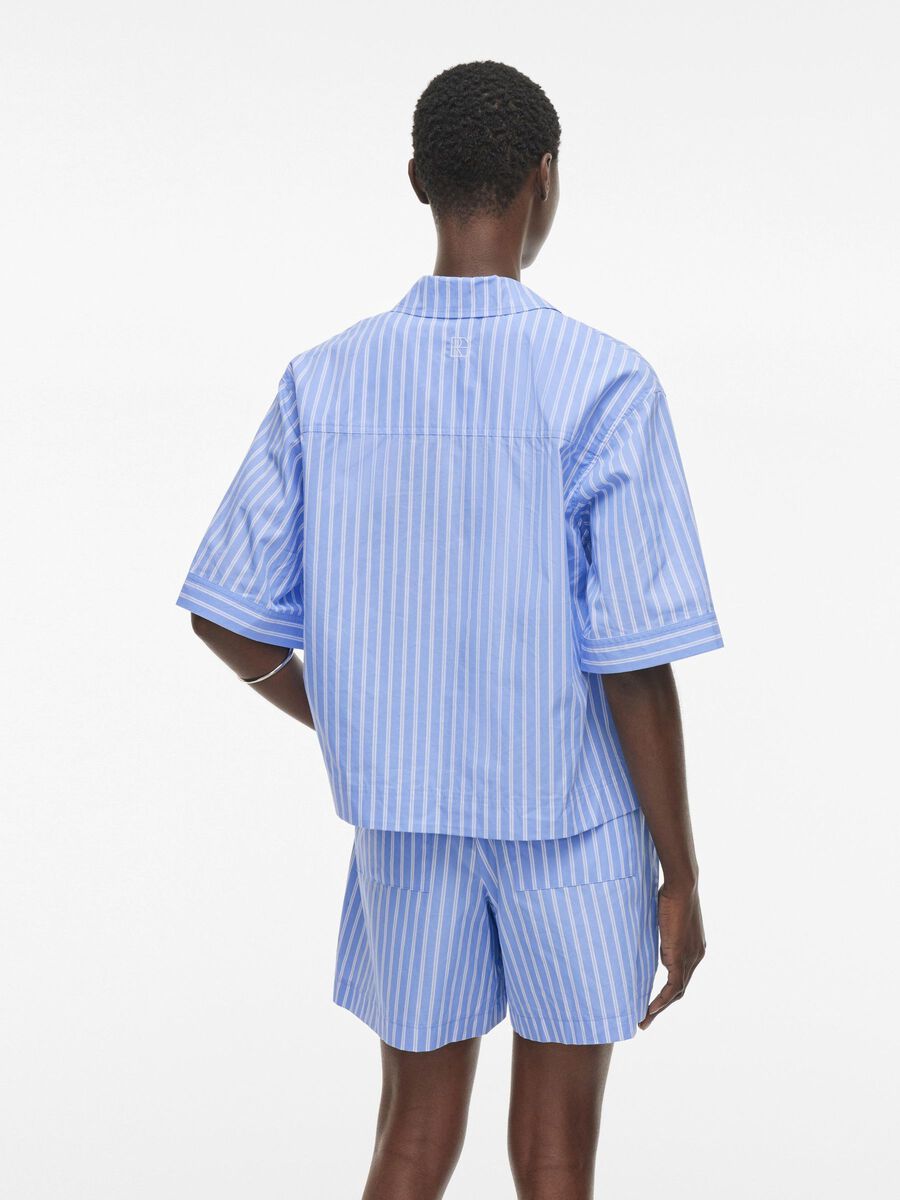 VILA SHORT SLEEVED SHIRT, Little Boy Blue, highres - 14106032_LittleBoyBlue_1176931_004.jpg