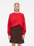 Product image thumbnail - LONG SLEEVED SWEATSHIRT, Chinese Red | 1