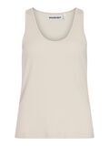 Product image thumbnail - ROUND NECK TANK TOP, Birch | 1