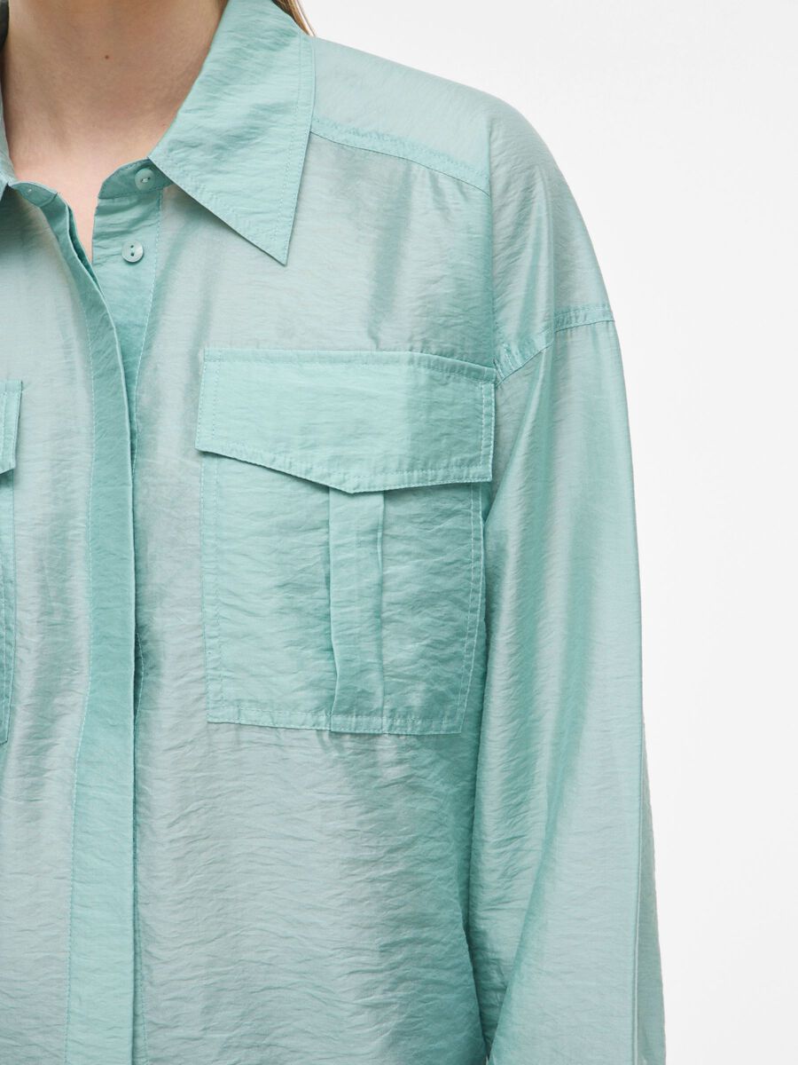 Carousel image - LONG SLEEVED  SHIRT, Aquifer | 3