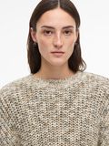 Product image thumbnail - ROUND NECK KNITTED PULLOVER, Birch | 5