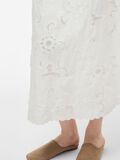 Product image thumbnail - HIGH WAIST MAXI SKIRT, Cloud Dancer | 5